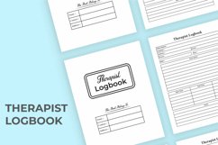 Therapist Planner KDP Interior Vector Product Image 3