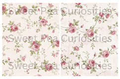 Shabby Chic, Flowers, Papers, Junk Journal Product Image 2