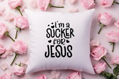 I&#039;m a sucker for jesus SVG, Valentine Christian SVG Product Image 2