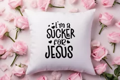 I'm a sucker for jesus SVG, Valentine Christian SVG Product Image 2