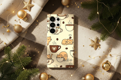 Festive flat lay phone mockup Product Image 3
