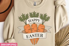 Happy Easter PNG, Retro Easter Sublimation PNG Product Image 3