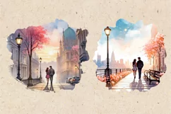 Love Story. Wedding backgrounds. PNG sublimation Product Image 3
