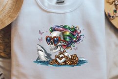 Funny Skeleton Messy CLIPART PNG Product Image 2