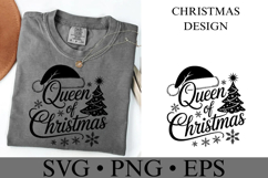 Queen of Christmas Svg | Christmas svg | Shirt Svg Product Image 4