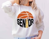 Senior 2026 Basketball SVG, Graduation SVG, Class of 2026 Product Image 2