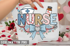 Nurse Sublimation PNG - Nurse Design Product Image 1