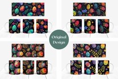 Floral Easter Mug Wrap Bundle, Easter Sublimation Bundle Product Image 2