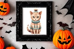 Christmas Cats Sublimation Clipart, Christmas Cats Clipart Product Image 3