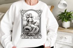 Magic Under The Sea Tarot Card Clipart Product Image 2