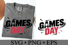 Games Day Svg | Sport Svg | Shirt Svg Product Image 1