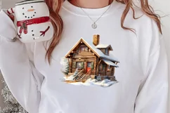 Winter Camping Sublimation Clipart, Christmas PNG Product Image 2