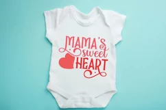 Mama's sweet heart SVG, Valentine's Day SVG Product Image 1
