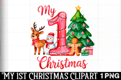 My 1st Christmas Clipart Bundle Product Image 3