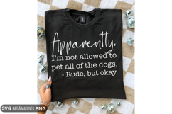 Dog Mom SVG | Pet All Of The Dogs SVG | Funny Dog PNG Product Image 2