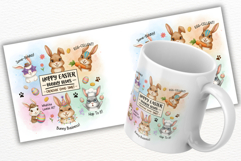 Easter Bunnies Mugs Sublimation Bundle Product Image 2
