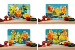 Cocktails Cutting Board Designs, Drinks Cutting Board Product Image 2