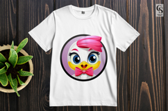 Cute Cartoon Duck Clipart Sublimation PNG Product Image 2