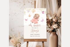 Baby Shower Welcome Template 62 Product Image 1