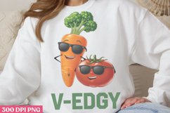 V-edgy PNG, Funny Animal Puns Sublimation PNG Product Image 2