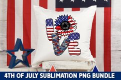 4th of July Sublimation PNG Bundle Product Image 3