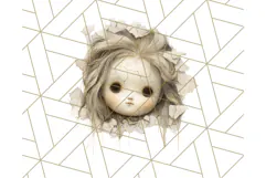 Possessed Toys Clipart PNG Haunted Doll Characters Product Image 2
