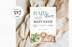 Baby Shower Invitation Template 204 Product Image 2