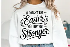 You just get stronger Svg | Svg Cut Files | Shirt Svg Product Image 1