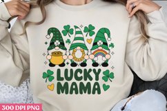 Lucky Mama PNG, St Patricks Day Gnome Sublimat Product Image 1