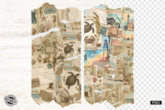 Ephemera Nautical Brushstrokes PNG Product Image 1