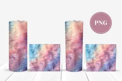 Abstract Tumbler Wrap Design, Rainbow Tumbler Designs Product Image 2