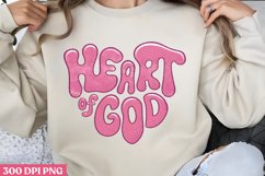 HEART of GOD 1 PNG, God Is Love Clipart PNG Product Image 2
