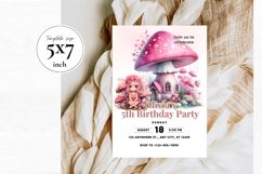 Baby Shower Invitation Template 221 Product Image 2
