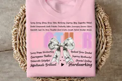 Floral Mother Coquette Bow PNG | Mother's Day PNG Product Image 2