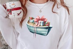 Tropical Christmas Clipart , Christmas PNG Product Image 2