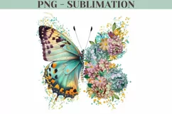 Butterfly Png | Sublimation Design | Digital Download Product Image 1