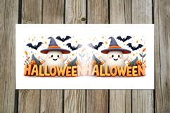 Cute ghost 2 | 4 Funny Halloween Sublimation Mug designs PL Product Image 2