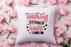 teaching is a work of hear SVG Product Image 2
