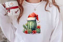 Western Christmas Cowboy Clipart Sublimation, Christmas PNG Product Image 2