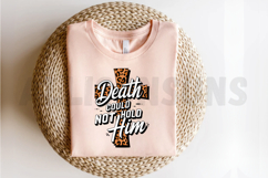 Death Could Not Hold Him PNG, Jesus Sublimation PNG Product Image 2