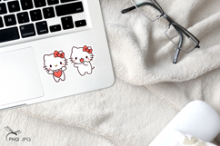 Cute Kitty stickers - 6 Variations Product Image 3