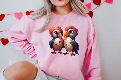 Couple Animal Valentines Day Clipart, Watercolor Couple Product Image 2