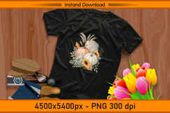 Fall Pumpkins and Sunflowers Sublimation PNG Product Image 2