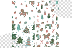 Wax Crayons Magic Snow Globes Seamless Patterns Product Image 3