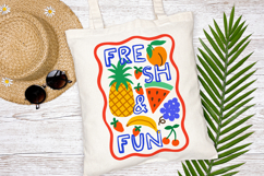 Summer Fruits Sublimation Bundle | Retro Summer DTF Prints Product Image 5