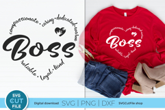 Boss svg - Best Boss Ever svg for appreciation day Product Image 1