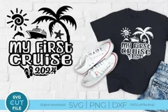 My First Cruise SVG, Baby Cruise vacation, 2024 svg Product Image 1