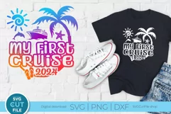 My First Cruise SVG, Baby Cruise vacation, 2024 svg Product Image 1