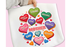 Mother's Day PNG, She is Mom PNG, Faux Yarn Mama PNG, Mother Product Image 4