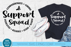 Support Squad svg for Cricut or Silhouette machines Product Image 1